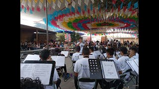 Presentación de la Banda Filamónica del CECAM en la Fiesta Patronal de Yehualtepec Puebla [upl. by Osmond424]