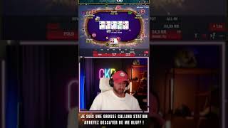 JE SUIS UNE GROSSE CALLING STATION ARRETEZ DESSAYER DE ME BLUFF  pokerenligne twitchpoker [upl. by Heti]