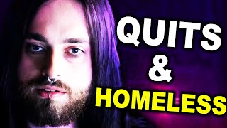 Plagued Moth QUITS Youtube amp Says Hes HOMELESS in New Video Calling Me Out [upl. by Cherise705]