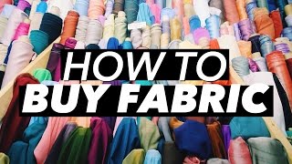 How to Buy Fabric Terminology amp Shopping Tips  WITHWENDY [upl. by Asta99]