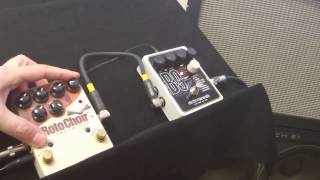 Tech 21 Roto Choir with EHX B9 Organ Machine [upl. by Niwhsa465]