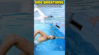 Learn Side Breathing in Swimming 🏊 swimminglessons swimming swim [upl. by Aneleiram606]