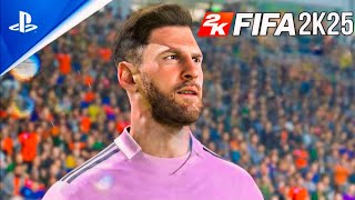 FIFA 2K25 Official Reveal Trailer  PS5 [upl. by Gader]