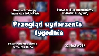 Przegląd wydarzeń tygodnia do 28012024 Tłumaczenie na Język Migowy  PJM [upl. by Fording]