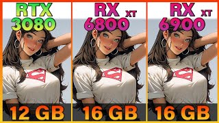 RTX 3080 vs RX 6800 XT vs RX 6900 XT Tested in 12 Games [upl. by Yhtac]