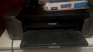 Canon Pixma Pro100 Wireless Color Professional Inkjet Printer Quick Review [upl. by Shiller]