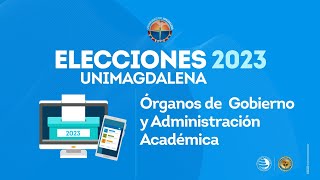 UNIMAGDALENA abre proceso de elección de representantes a órganos de Gobierno y Administración [upl. by Allis]