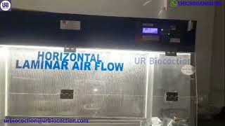 horizontal laminar air flow demonstration laminar urbiocoction [upl. by Etnoel902]