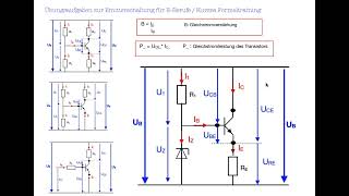 Emitterschaltung I  Übungsaufgaben [upl. by Aiekahs]