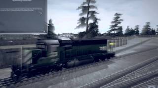 TRAINZ SIMULATOR 12 MLG PRO NOSTEAM RAILSHOTZ HD KINGS XROSS [upl. by Mureil]