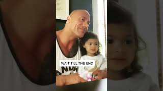 The Rock’s daughter still doesn’t believe he’s in Moana 😂 [upl. by Carson]