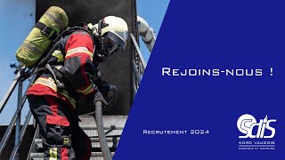 Recrutement 2024  SDIS régional Nord vaudois [upl. by Camden]