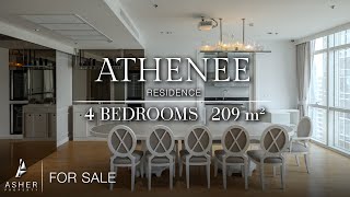 Athenee Residence  4 Bedrooms  209 sqm  Available for SALE [upl. by Aileen]