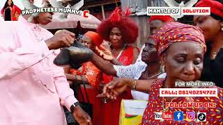 PROPHETESS MUMMY C FEEDS 500 WIDOWS AND WIDOWERS [upl. by Annawik]