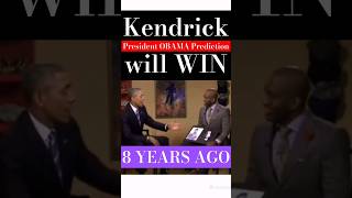 📀presidentobama kendricklamar drake disstrack lyrics shorts obama spirit predictions [upl. by Tormoria]