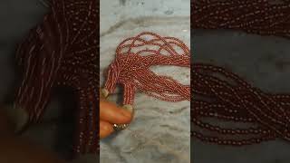 Making Beads Necklace Jwellery Trending 2024 [upl. by Oznola401]