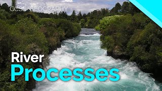 River Processes  Erosion Transportation amp Deposition  AQA GCSE 91 Geography [upl. by Baalman]