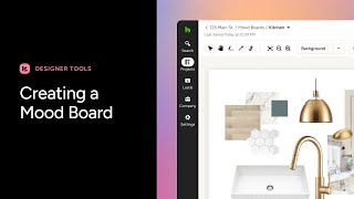 Houzz Pro Creating Mood Boards [upl. by Hameerak]