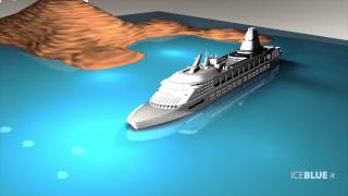 HD Ricostruzione 3D incidente Costa Concordia  3D Animation of Costa Concordia accident [upl. by Edia]