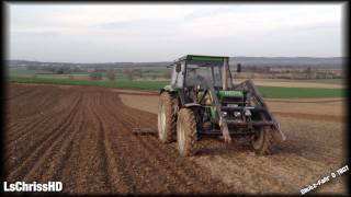 Deutz Fahr D 7807 beim vorarbeiten für Rüben 2013 HD [upl. by Erastus322]