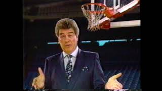 1987 Kosins Commercial Detroit Pistons Chuck Daly Chuck Nevitt [upl. by Anni]