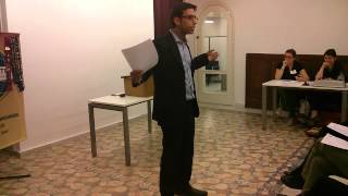 Toastmasters Speech Evaluation Contest 2014 [upl. by Assiroc]