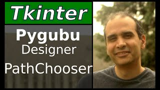 Tkinter  Pygubu Designer  Path Chooser Input Widget [upl. by Arinay]