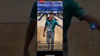 Darren Tang Finally Bowls 2Handed on Tour [upl. by Ayanej982]