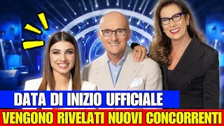 Grande Fratello Data Ufficiale di Partenza e I Nuovi Concorrenti Svelati [upl. by Helaine]