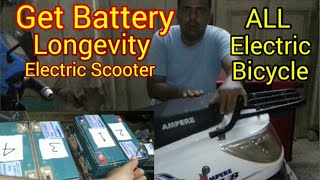 Battery Rotation Ampere V48 electric scooter Get battery longevity [upl. by Alexa972]