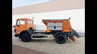 DAIMLERBENZ  1617 C 4x2 Winterdienstausstattung [upl. by Nayrbo94]