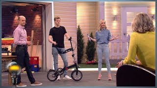 Kwiggle Bike  das kompakteste Faltfahrrad der Welt  Das Ding des Jahres [upl. by Aimahs699]