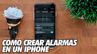 Como Poner Alarmas en un iPhone [upl. by Pierce]