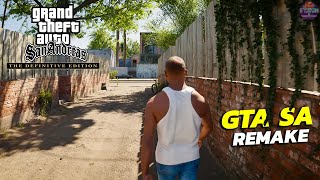 AKHIRNYA BERHASIL BIKIN GTA SA REMAKE DUNIA NYATA  Grafis Realistis GTA San Andreas RTX [upl. by Moishe]