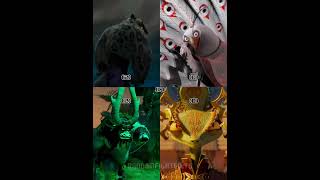 Tai Lung vs Shen vs Kai vs The Chameleon kungfupanda tailung shen kai chameleon dreamworks [upl. by Zsolway287]