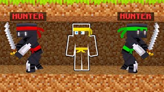 NINJA HUNTERS VS SPEEDRUNNER In Minecraft [upl. by Ressay]