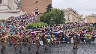 2 Giugno 2024 Festa della Repubblica Dimonius Brigata Sassari [upl. by Mccord]