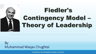 Fiedler Contingency Theory of Leadership  Fiedler Contingency Model  Theories of Leadership [upl. by Atirac230]