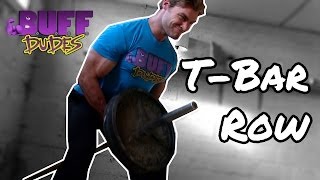 How to perform T Bar Row  Back Exercise Tutorial [upl. by Uos]