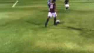 Fifa 09 Demo  Ronaldinho skills amp goals part 1 [upl. by Alastair]