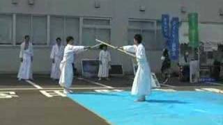 SHINTAIDO Exhibition in Japan  Bojutsu Jo and Sword新体道 [upl. by Loziram627]