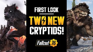 FIRST LOOK at the NEW CRYPTIDS  Ogua amp Blue Devil – Fallout 76 [upl. by Birmingham874]