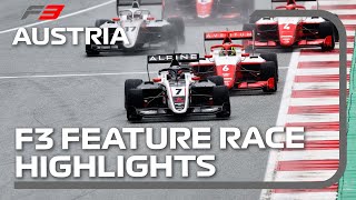 Formula 3 Feature Race Highlights  2022 Austrian Grand Prix [upl. by Branden753]