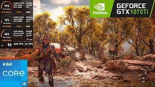 GTX 1070 Ti  Horizon Forbidden West  All Graphics Settings Tested [upl. by Ennirroc]