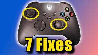 How to Fix Analog Drift on XBOX Series XS Controller moving on its own jittery wrong direction [upl. by Odnama372]