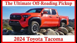 2024 Toyota Tacoma Review  2024 Toyota Tacoma TRD Pro [upl. by Nosnah]