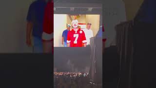 Morgan Wallen Walks Out of the Tunnel at Arrowhead with Patrick Mahomes Travis Kelce amp Chris Jones [upl. by Ayoras]