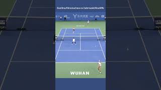 2024 Wuhan Open QF DanilinaKhromacheva vs DabrowskiRoutliffe 64 63 tennis wta highlights [upl. by Ardnod]