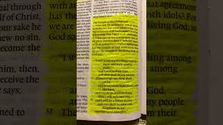 2 Corinthians 6  1418 Unequally Yoked God Jesus HolySpirit scripture christian scriptures [upl. by Sherwood]