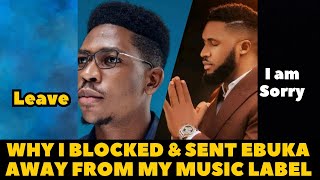 Moses Bliss Finally Reveals Why He Blocked and Sent Ebuka Songs Away From His Music Label [upl. by Amorete]